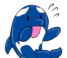 Killer whale sticker #11027624