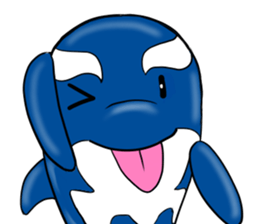 Killer whale sticker #11027629
