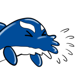 Killer whale sticker #11027631