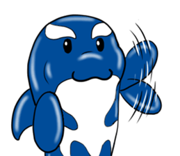 Killer whale sticker #11027632