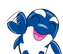 Killer whale sticker #11027635