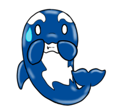 Killer whale sticker #11027636