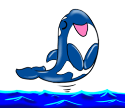 Killer whale sticker #11027638