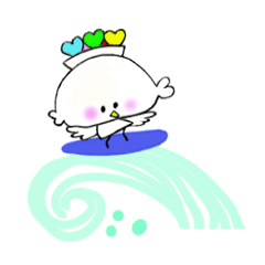 Heart hat bird -chan 2