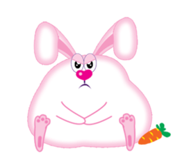 One Belly-Rabbit sticker #11028321