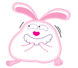 One Belly-Rabbit sticker #11028326