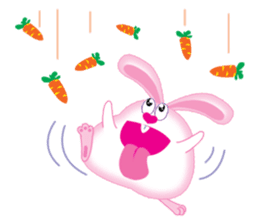 One Belly-Rabbit sticker #11028330