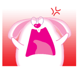 One Belly-Rabbit sticker #11028336