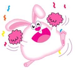 One Belly-Rabbit sticker #11028337