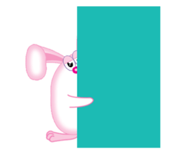 One Belly-Rabbit sticker #11028345