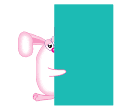 One Belly-Rabbit sticker #11028345