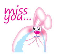 One Belly-Rabbit sticker #11028348