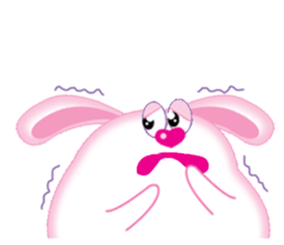 One Belly-Rabbit sticker #11028355