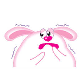 One Belly-Rabbit sticker #11028355
