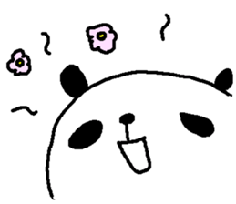 Many Many polite panda stickers! sticker #11029194