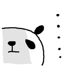 Many Many polite panda stickers! sticker #11029195