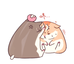 Hamster's daily sticker #11029381
