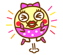 I love myself ! Marue-chan sticker #11029538