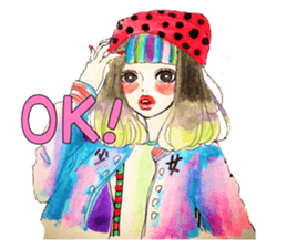 Stylish girls.. sticker #11030121