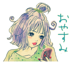 Stylish girls.. sticker #11030122