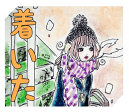 Stylish girls.. sticker #11030124