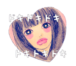 Stylish girls.. sticker #11030131