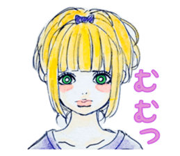 Stylish girls.. sticker #11030138