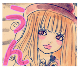 Stylish girls.. sticker #11030158