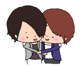 yagi&ryouma sticker #11030195