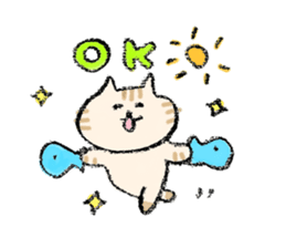 cat tegaki sticker #11030325