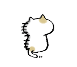 cat tegaki sticker #11030335