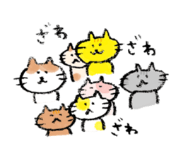 cat tegaki sticker #11030349