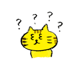 cat tegaki sticker #11030357