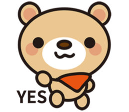 Fly Bear Sticker sticker #11031000