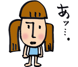 girl Sticker 01 sticker #11031372