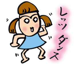 girl Sticker 01 sticker #11031386