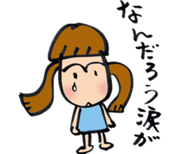 girl Sticker 01 sticker #11031388