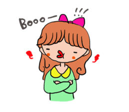 It is emotional display in English sticker #11031698