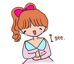 It is emotional display in English sticker #11031699