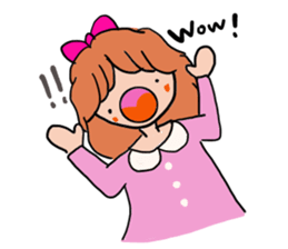 It is emotional display in English sticker #11031707