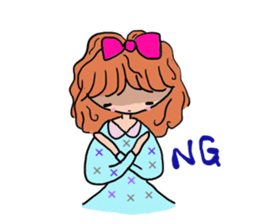 It is emotional display in English sticker #11031711