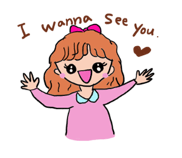 It is emotional display in English sticker #11031715