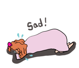 It is emotional display in English sticker #11031716