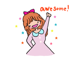 It is emotional display in English sticker #11031717