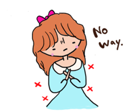 It is emotional display in English sticker #11031718