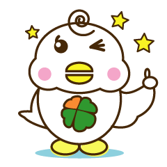 Yotsu-Bird carring happiness