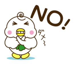 Yotsu-Bird carring happiness sticker #11031807