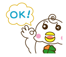 Yotsu-Bird carring happiness sticker #11031833