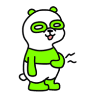 Kiwi panda sticker sticker #11032006