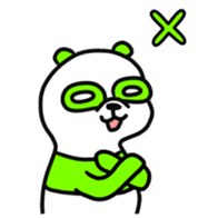 Kiwi panda sticker sticker #11032024